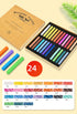 YYMIYU Neutral Color Chalk Pastels for Professional Artist 24 Colour...
