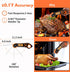 Digital Meat Thermometers for Cooking Grilling - IPX7 Waterproof Instant Read Food Thermometer for Meat, Deep Frying, Baking, Outdoor & BBQ (Orang...