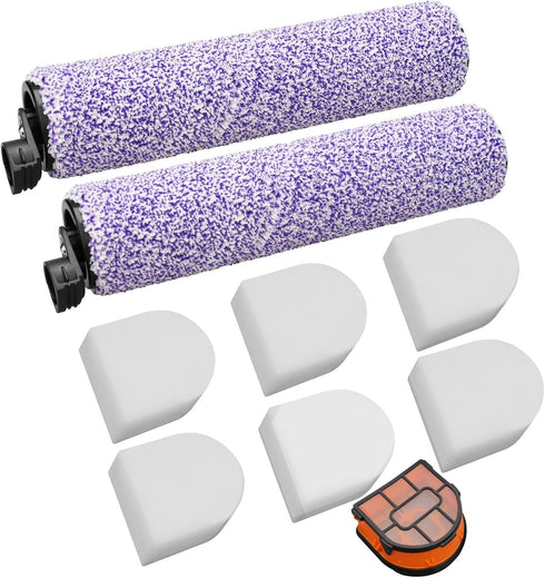 Brush and Filter kit for Shark WD101 HydroVac XL 3-in-1 Vacuum, Fit for Shark AW201 WD201 WD100 WD200 WD101 HydroVac Vacuum, Compare part WDFF1 WD...