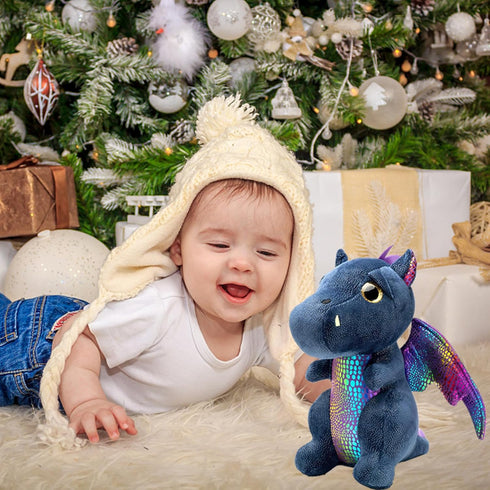 9.8" Dragon Stuffed Animals, Cute Plush Dragon Plush Toy Doll Gifts for Kids Girls Women...