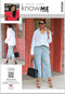 Know Me Misses' Oversized Shirt and Pants Sewing Pattern Packet, Sizes 8-10-12-14-16, Multicolor...
