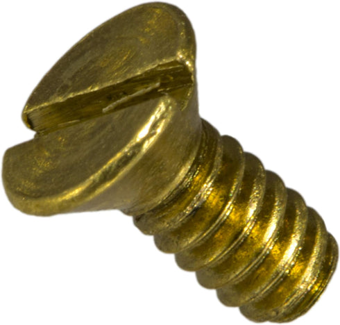 014973127688 Slotted Flat Machine Screws, 4-40 x 1/4, Piece-60...