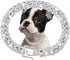 Silver Dog Chain Collar Diamond Cuban Link Dog Collar 13mm Wide Dog Necklace Metal Cat Chain Pet Crystal Collar Jewelry Accessories for Small Medi...