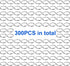 300 PCS 14mm Metal Split Ring Nickel Plated Small Key Chain Ring Part for Connecting Clasps Charms Links and Ornament Crafts, Silver...