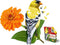 Madd Capp Puzzles - I AM Goldfinch - 300 Pieces - Animal Shaped Jigsaw Puzzle, Multi...