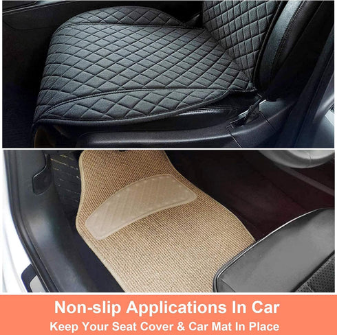 KAEGREEL Hook and Loop Tape with Adhesive for Cars RV, High Temperature Resistant Adhesive Tape for Car Mats, Visor, Truck Liner, Ideal for Smooth...