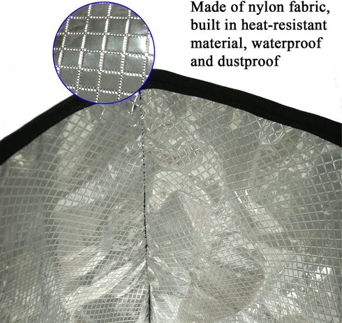Coffee Maker dust Cover – 11W x 9D x 11H-Waterproof, Universal Fit- Fits EC155 15 BAR Pump Espresso and Cappuccino Maker (For De'Longhi EC155)...