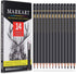 Professional Drawing Sketching Pencil Set - 14 Pieces,Graphite,(12B - 4H), Ideal for Drawing Art, Sketching, Shading, Artist Pencils for Beginners...