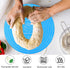 Silicone Baking Mat Cake Mat Round Silicone Baking Mat with Measurements for Cake Turntable Stand Pastry Baking Sheet, Non-Stick and Heat Resistan...