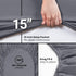 Utopia Bedding Full Fitted Sheet - Bottom Sheet - Deep Pocket - Soft Microfiber - Shrinkage and Fade Resistant - Easy Care -1 Fitted Sheet Only (G...