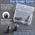 SPEEDWOX 4PCS Die Grinder Collet Adapter Chuck Collet Grinding Machine Clamping Collet Adapter Die Grinder Tool Small Grinder Collet Set 1/4 To 1/...
