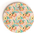Society6 Bamboo Cutting Board- Kitchen Decor by 83 Oranges - Unique Cutting Boards for Kitchen, 11.5" x 11.5" x 0.5", Peach Season...
