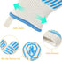 BBQ Gloves, Oven Gloves 1472? Extreme Heat Resistant, Grilling Gloves Silicone Non-Slip Oven Mitts, Kitchen Gloves for BBQ, Grilling, Cooking, Bak...