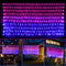 Bisexual Flag Lights Outdoor, 6.6x3.3 FT Bisexual Pride Flag Pride Decorations Connectable, 330LED Waterproof Bi Flag for Wall with Lights, Pride ...