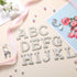 Waydress 26 Piece Rhinestone Iron on Patch A to Z Letter Appliques Adhesive White Pink Colorful Pearl Bling Patch Glitter Alphabet Embellishments ...