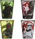 Silver Buffalo Disney Star Wars Character Portraits 4 Pack Mini Glasses, 1.5 Ounces...