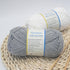 Baby Cotton Yarn, Soft Acrylic Yarn for Baby Knitting Crocheting Projects, 3.5oz?317yd?Grey......