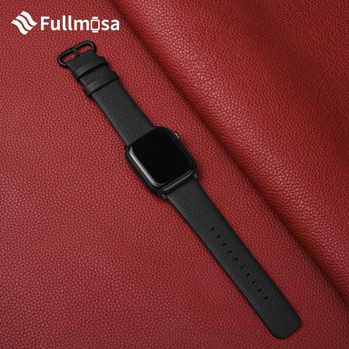 Fullmosa Leather Bands Compatible with Apple Watch Band 41mm 40mm 38mm 42mm 44mm 45mm 46mm 49mm for iWatch Ultra 2/Ultra/10/9/8/7/6/5/4/3/2/1/SE2/...