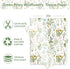 JarThenaAMCS 100 Sheets Vintage Wildflower Tissue Paper Wild Floral Art Tissue Spring Wrapping Paper for Birthday Wedding DIY Crafts Gift Packing,...