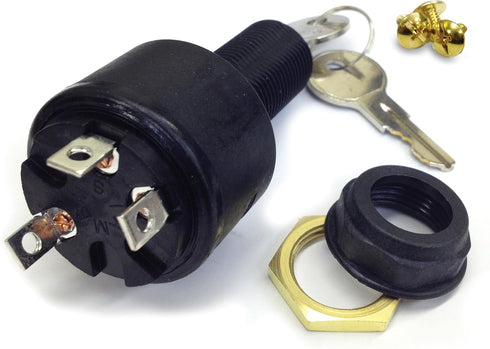 Sierra International-MP39120 Switch Ignition Pos Con, chrome , white...