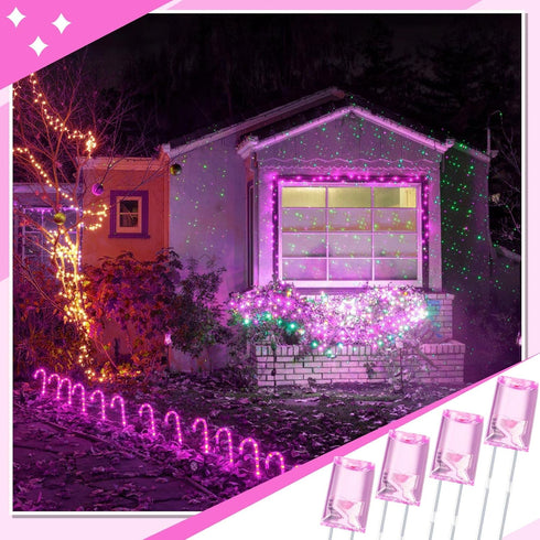 Mudder 60 Pcs LED 5mm Outdoor String Lights Replacement Bulbs Energy Efficient LED Patio Wire Light Set Connectable Home Decor Light Bulb for Wedd...
