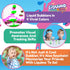 YoYa Toys Liquimo To Go Toys for Kids - Set of 4 Liquid Motion Bubbler Keychains - Liquid Timer for Play, Calming Toy for Kids, Fidget Keychain, S...