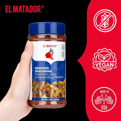 El Matador Seafood Seasoning 12 oz....