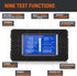 DC Multifunction Battery Monitor Meter, 0-200V 0-100A LCD Display Digital Current Multimeter Voltmeter Ammeter for Cars Rv Solar System...