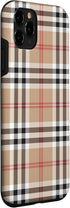 iPhone 11 Pro Checkered Plaid Flannel Gingham Pattern Case...