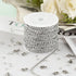 Kyutong 32.8 Feet Silver Jewelry Making Chain Roll Necklace Chain Bulk Stainless Steel Figaro Chains Link with Jewelry Making Supplies for Necklac...