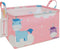 QUEENLALA Rectangular Laundry Hamper/Foldable Nursery Laundry Basket for Organizing/Storage Bin Baskets/Children Toy Office Bedroom/Toy Bin Closet...
