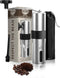 Manual Coffee Grinder — Stainless Steel Conical Burr Coffee Bean Grinder with Hand Crank, 18 Adjustable Settings, Storage Pouch and Sturdy Grip — ...