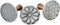 Nordic Ware 01235 Heirloom Cookie Stamps...