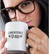 3dRose Labradoodle Dog Dad Mug, 11 oz, Black...