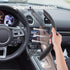 Amiss Car Nappa Leather Steering Wheel Cover, Car Interior Accessories, 2PCS Segmented Steering Wheel Protector, Universal 99% Car Wheel Cover Pro...