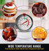 Candy Thermometer with Pot Clip - Deep Fry Oil Thermometer for Frying and Candle Making...