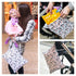 ALVABABY 2pcs Cloth Diaper Wet Dry Bags Waterproof Reusable with Two Zippered Pockets Travel Beach Pool Daycare Soiled Baby Items Yoga Gym Bag for...