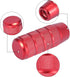 X AUTOHAUX Metal Universal 9.5cm Shift Knob Gear Shift Manual Transmission Stick Shift Knob Set for Car Red...