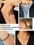 Bestyle Long Leather Necklace Wax Cord Rope Chain Men, Mens Bradied Leather Necklace Jewellery Mens Waterproof Black Cords Necklace for Pendant, 3...