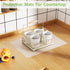 Silicone Mats for Kitchen Counter, 13” x 18” (1MM) Clear Non-slip Waterproof Countertop Protector Liner, Small Non-Stick Baking Mat, Heat Resistan...