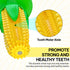 Dog Chew Toys for Aggressive Chewers – Puppy Chew Toys for Teething, Grind Teeth, Removes Calculus, Squeaky and Interactive Corn Dog Toys for Smal...