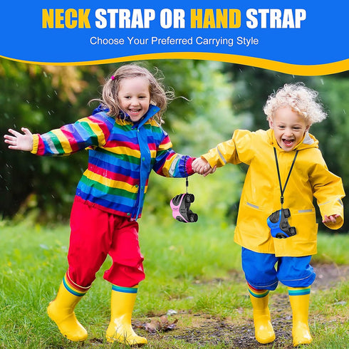 LET'S GO! Binocular for Kids, Compact High Resolution Shockproof Binoculars...