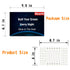 808 PCS Glow in The Dark Stars for Ceiling, Glowing Wall Decals Decor Stickers,(404 Pcs Green and 404 Sky Blue) 3D Adhesive Dots Decor Starry Sky ...