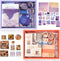 Henoyso 694 Pcs Scrapbook Kit Vintage Aesthetic Junk Journal Kit Scrapbooking Supplies Art Journaling Kit for Adults Teen Girl Kid Women Birthday ...