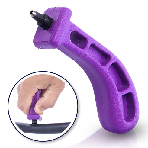 Mini Punch MP-3 Garden Tool: Small Hand Hole Puncher for Drippers, Sprinklers, Irrigation Tube Pipes, 3 mm Holing Tip Included...