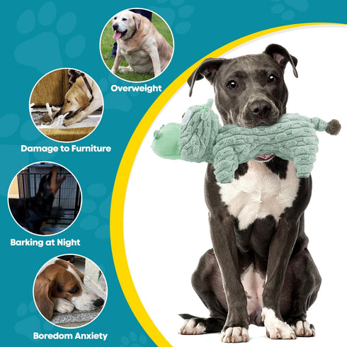 Suitable for Chewing Strong Dog Toys That?Busy Non Stop Chewer Dog Toys?Squeaky Interactive Dog Toys for Large Dogs, The?Small, Medium and Large D...