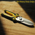 Aviation Tin Snips 9 Inch Heavy Duty Metal Cutter, Straight Shears with Stainless Steel Blade & Comfort Grips, Multifunction Cutting of Branches, ...