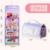 Toy Storage & Display Case, Travel Carrying Storage Organizer 5 Clear View Case...