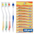 FactorDuty 100 Pack Toothbrush Standard Classic Medium Soft Toothbrush Bulk Individually Wrapped...