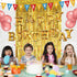Shiny Gold Metallic Foil Fringe Door & Window Curtain Party Decoration 3.3' X 6.6' ?Value Pack of 2?...